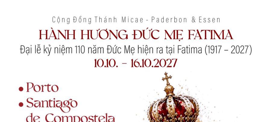 Hành Hương Đức Mẹ Fatima 2027